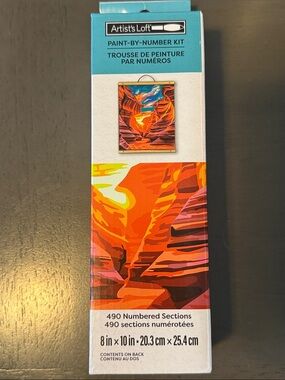 Artist’s Loft Rock Formation Paint by Numbers Kit NWT